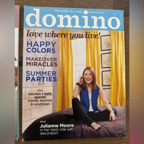 Domino Magazine 2008 2009 6 Issues Magazines lifestyle Decoration Decor House - Picture 4 of 16